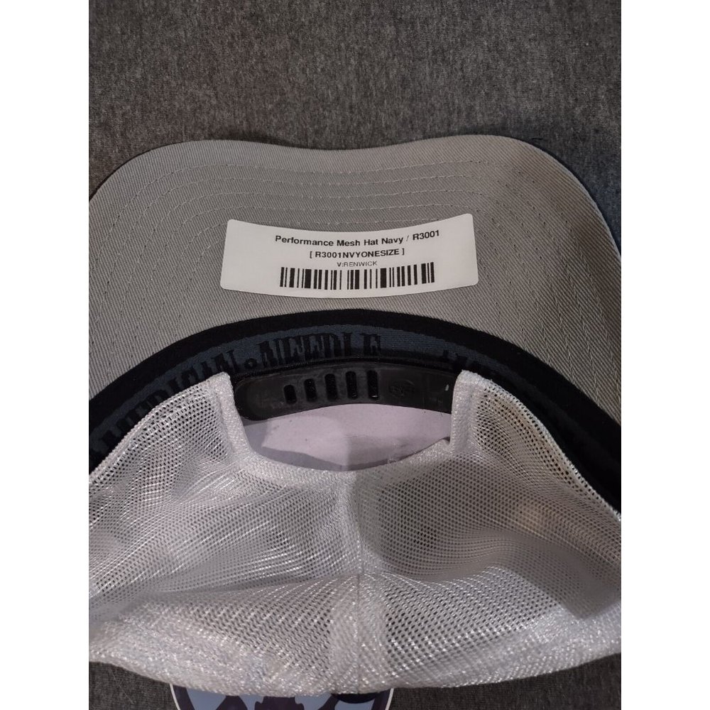 Renwick Performance Mesh Hat R3001 Navy With Ram Sticker Fall 2023 Bonus - Picture 2 of 4